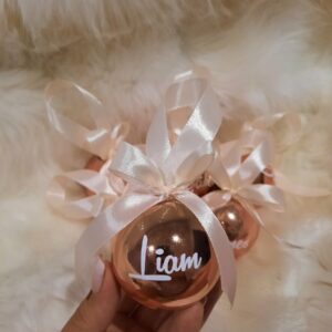 Rose Gold Bauble